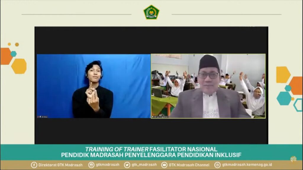 ToT Fasnas Seri-7 Kaji Monev Madrasah Penyelenggara Madrasah Inklusif