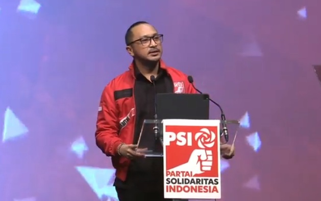 Pidato Giring Ketum PSI Menggiring Anies ke Istana