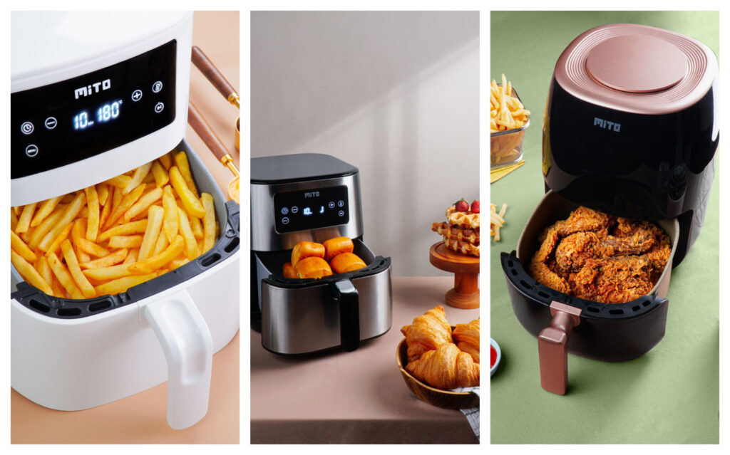 Atasi Kelangkaan Minyak Goreng, MITO Rilis 3 Produk Air Fryer Goreng Tanpa Minyak