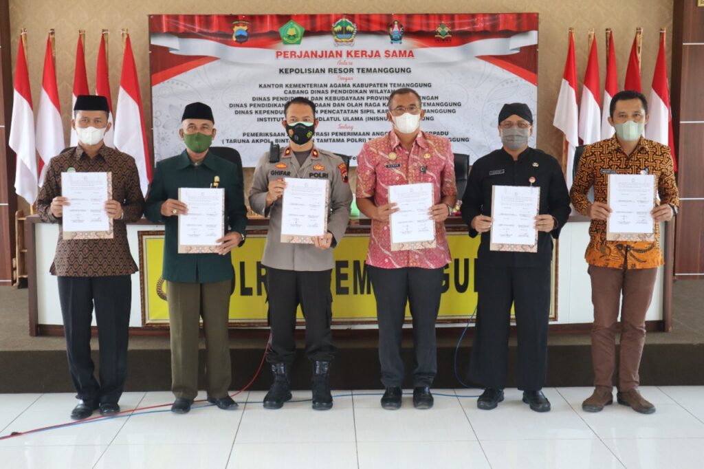 INISNU Teken Perjanjian Kerjasama dengan Polres Temanggung