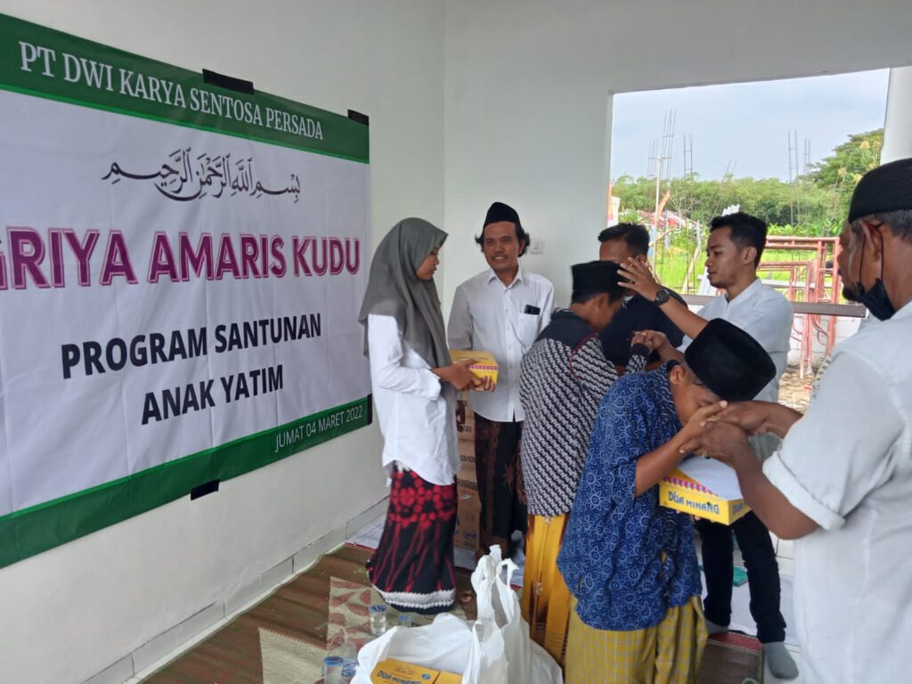 Peduli Sosial, Griya Amaris Kudu Santuni Yatim Piatu