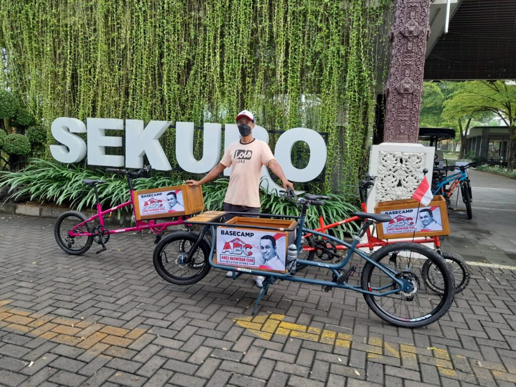 Demi Anies Baswedan Presiden, Relawan Buat Cargo Bike ala Eropa