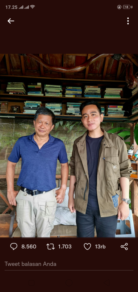 Berguru ke Rocky Gerung, Gibran: Aku Menang Banyak