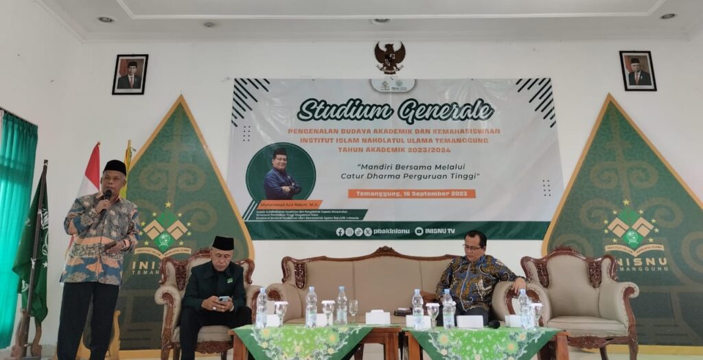 Stadium Generale, INISNU Angkat Tema Catur Dharma Aswaja Annahdliyah