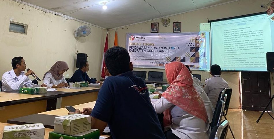 Bawaslu Grobogan Siap Sikat Hoax, Ujaran Kebencian dan Konten Pelanggaran Pemilu