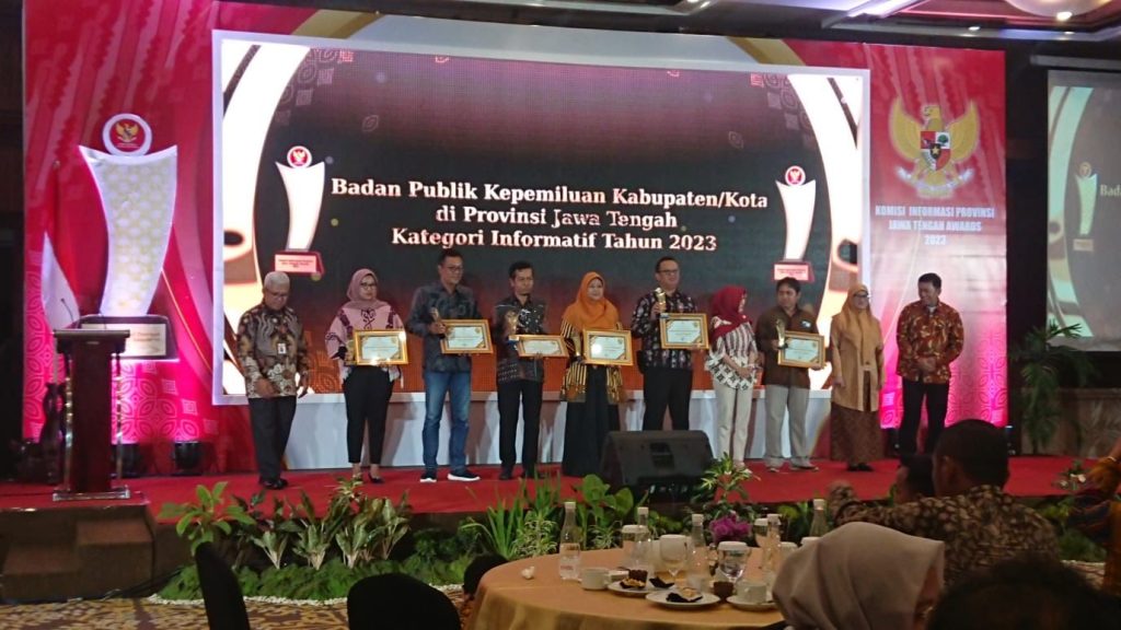 Bawaslu Grobogan Raih Predikat Badan Publik Informatif, Bakal Lebih Terbuka ke Publik