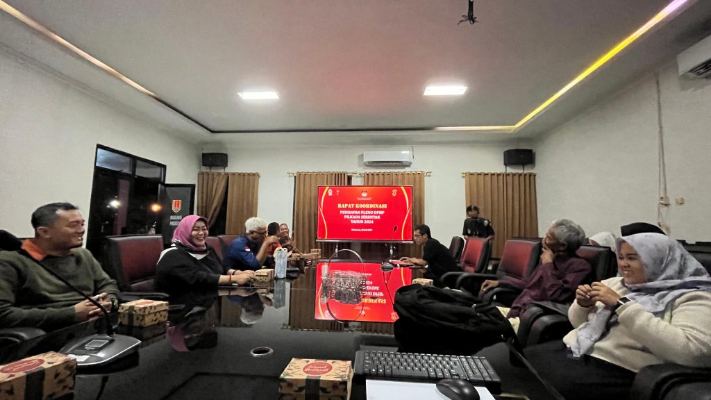 PPK Gunungpati Gelar Rapat Koordinasi Persiapan Rapat Pleno DPHP untuk Pilkada 2024