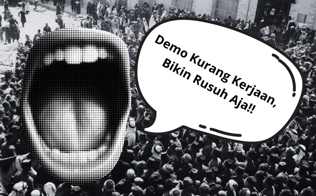 Pencibir Demonstran: Kedunguan berjubah kebijaksanaan