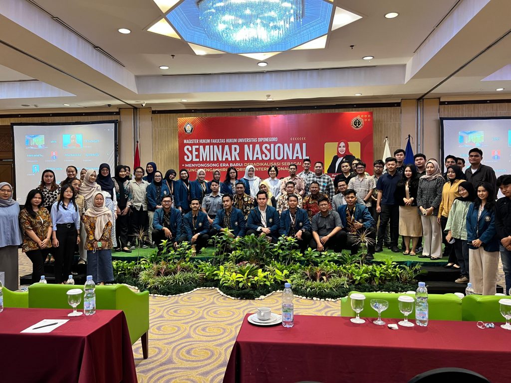 Tangkal Terorisme, Ikatan Mahasiswa Magister Hukum Undip Gelar Seminar Nasional tentang Deradikalisasi