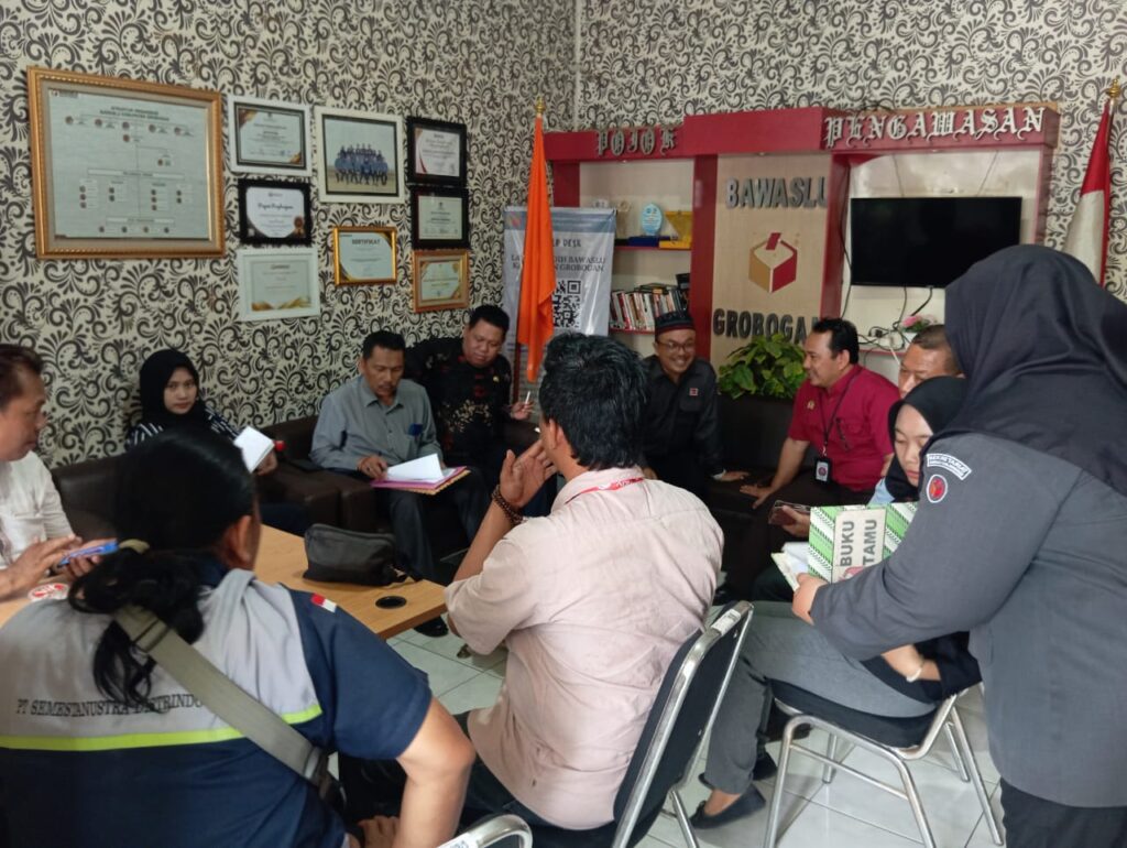 Bawaslu Grobogan Spill Ending Kasus Perusakan APK dan Kampanye Hitam, Iki Lengkape