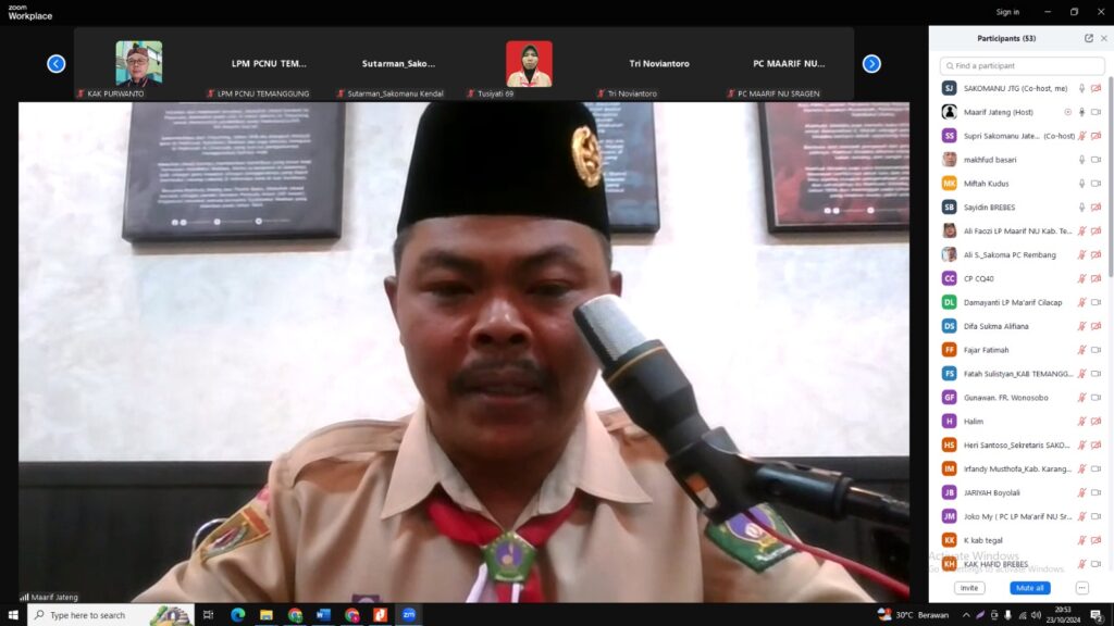 Akhir Masa Bakti, Ini Agenda Musda II Sakoma NU PWNU Jawa Tengah