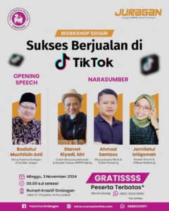 Workshop sukses berjualan di TikTok