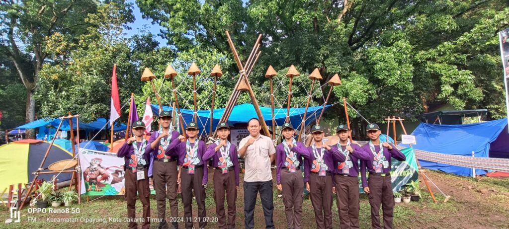 Sakoma Jepara Wakili Perkemahan Pramuka Madrasah Nasional di Cibubur