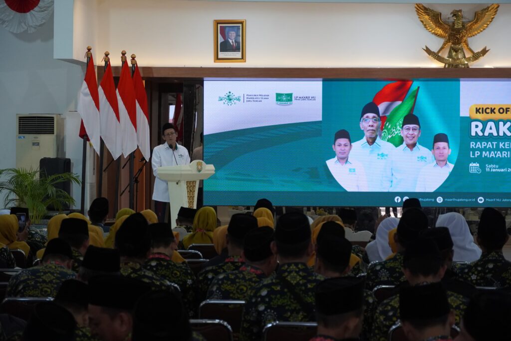 Wakil Ketua PWNU Sebut Ma’arif Jateng Jadi Kawah Candradimuka Penyemaian generasi Ahlussunnah Waljamaah