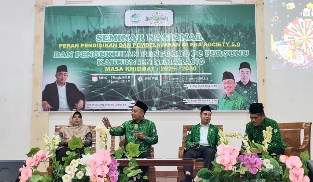 Dilantik, PC Pergunu Kabupaten Semarang 2025-2030 Gelar Seminar
