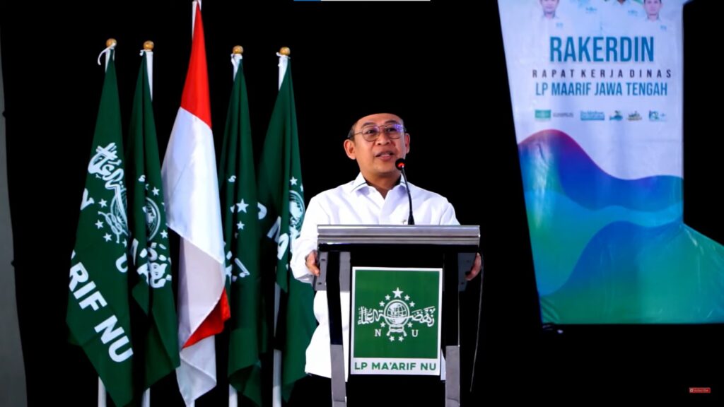 Rakerdin Zona 6, Ketua PWNU Jateng Sebut Ma’arif adalah Lembaga Berkah