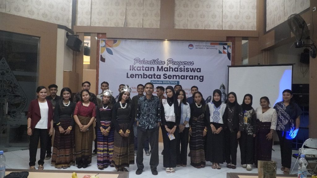 Pelantikan Pengurus Organisasi Ikatan Mahasiswa Lembata Semarang (IMLES) Berlangsung Dengan Sukses.