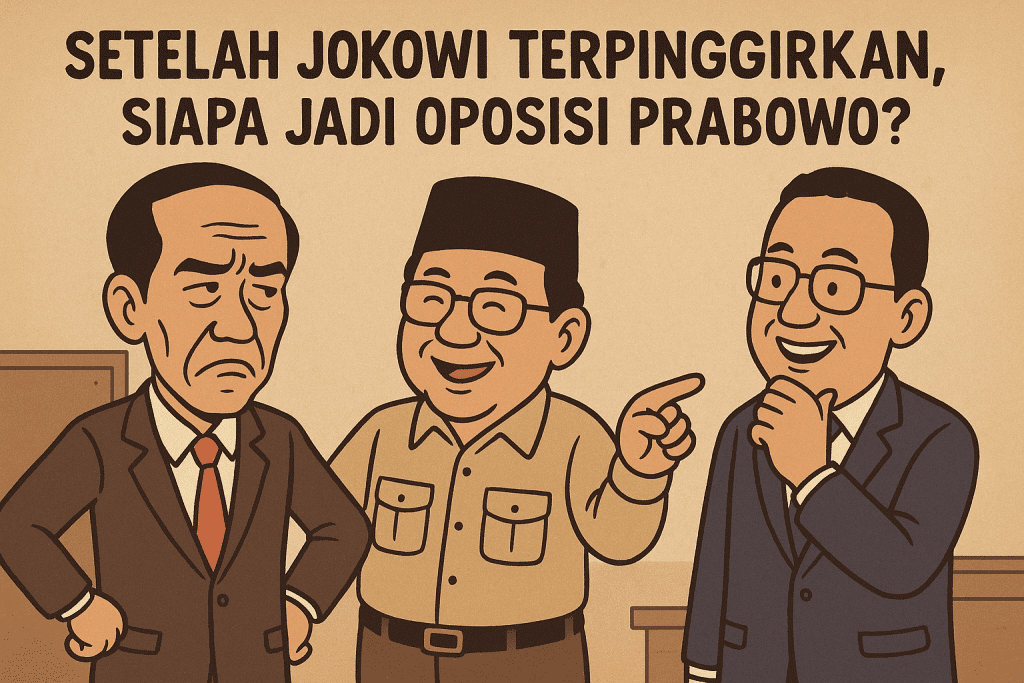 Setelah Jokowi Terpinggirkan, Siapa Jadi Oposisi Prabowo?