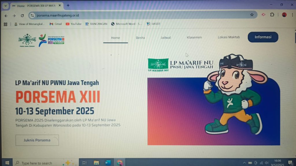 Keren, Jaga Objektivitas, Panitia Porsema XIII Sajikan Website Porsema