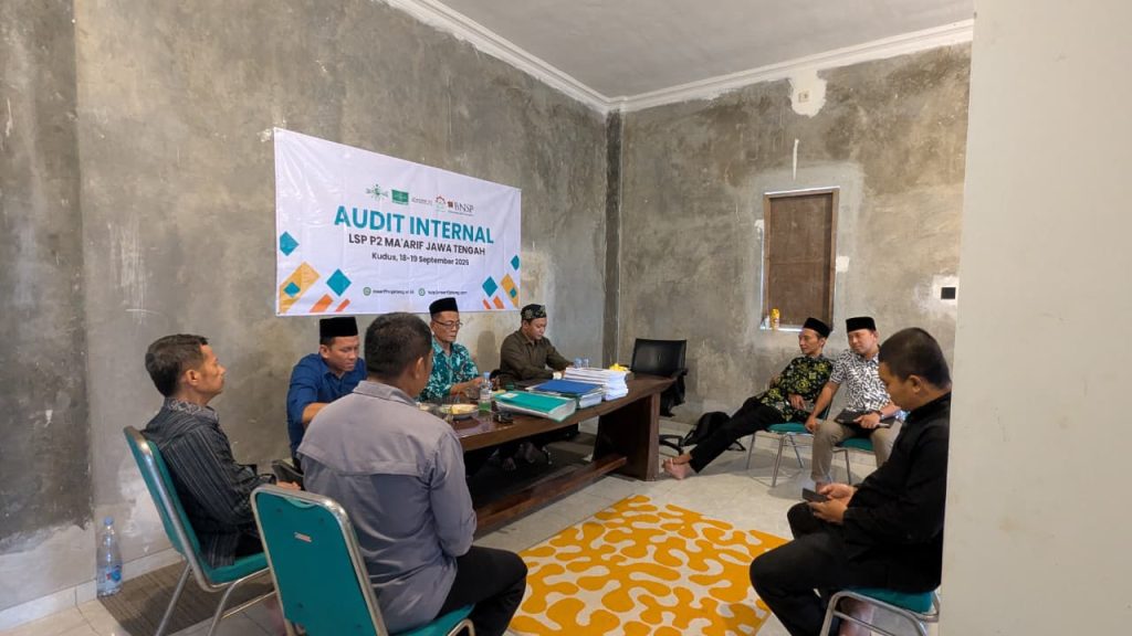 LP Ma’arif NU Jateng Audit Internal LSP P2 di Kudus