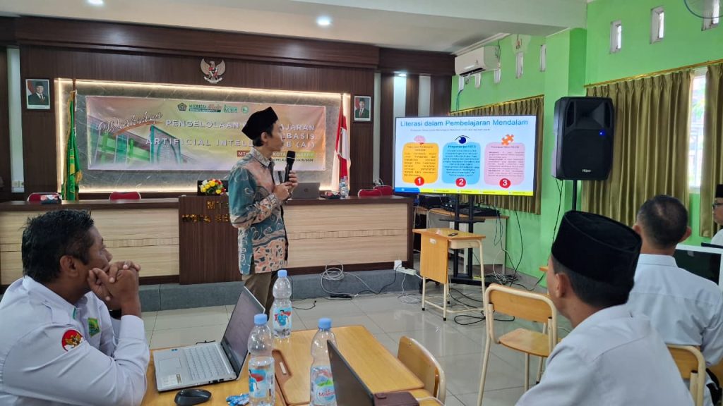 Begini Strategi Penguatan Literasi berbasis AI di MTs Negeri 2 Semarang