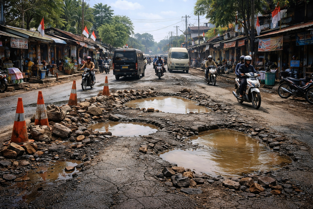 Siap-Siap! Kerusakan Jalan Wajib Seketika Diperbaiki, Dilarang Ditunda-tunda, Tak Ada Alasan Anggaran