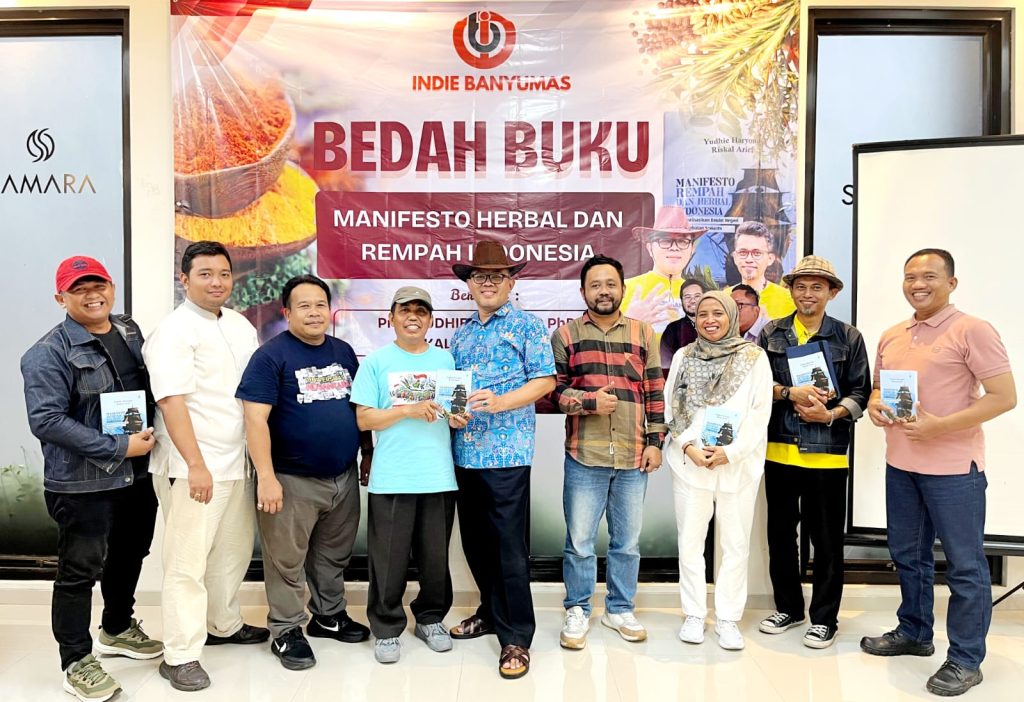 Nusantara Centre dan IndieBanyumas Diskusi Rempah Herbal di Purwokerto, Ini Kekuatan Peradaban Masa Depan Indonesia