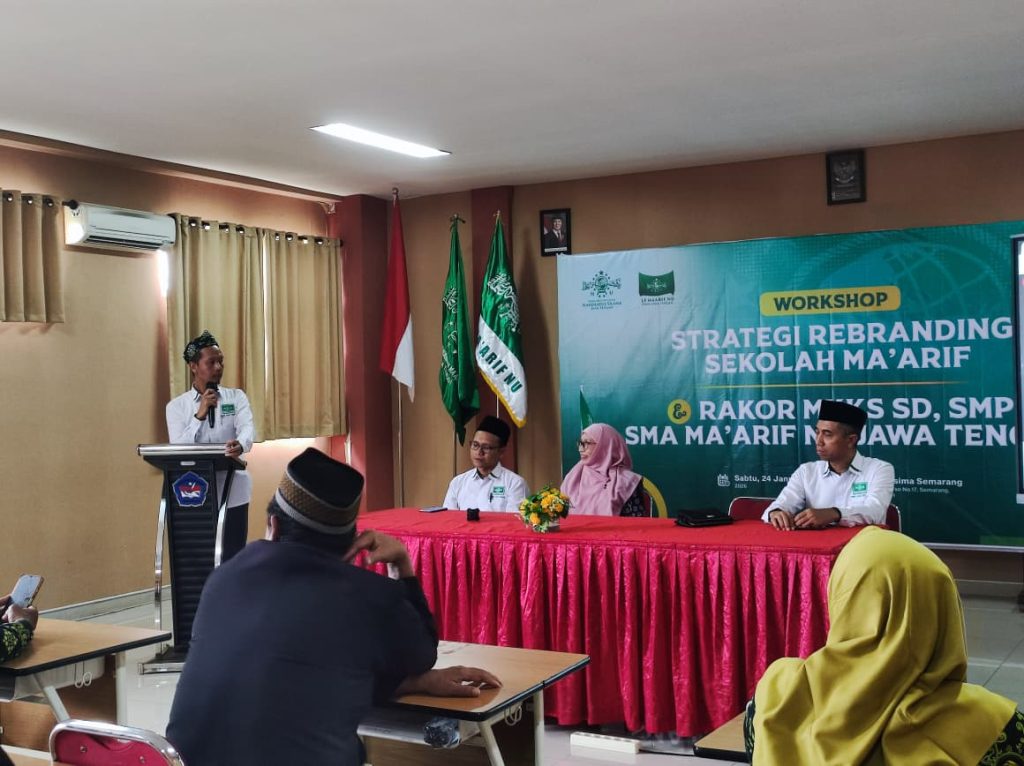 MKKS Ma’arif NU Jawa Tengah Adakan Rapat Koordinasi dan Workshop Branding