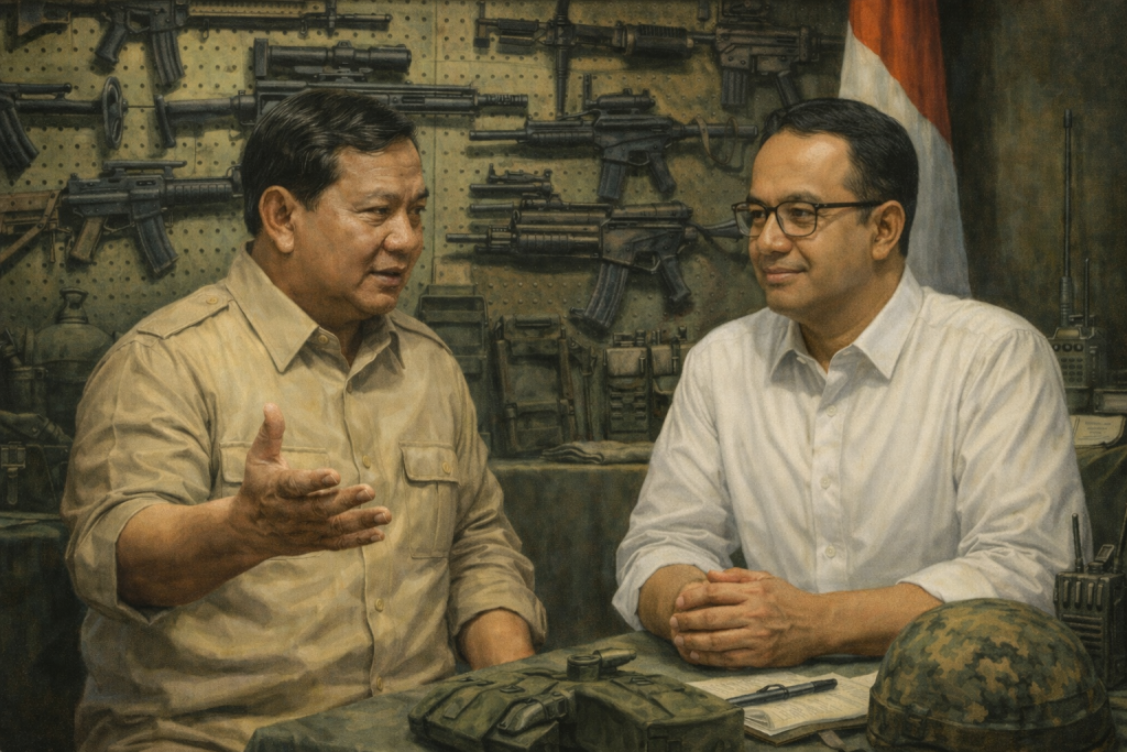 Prabowo-Anies Dalam “Negative Correlation”