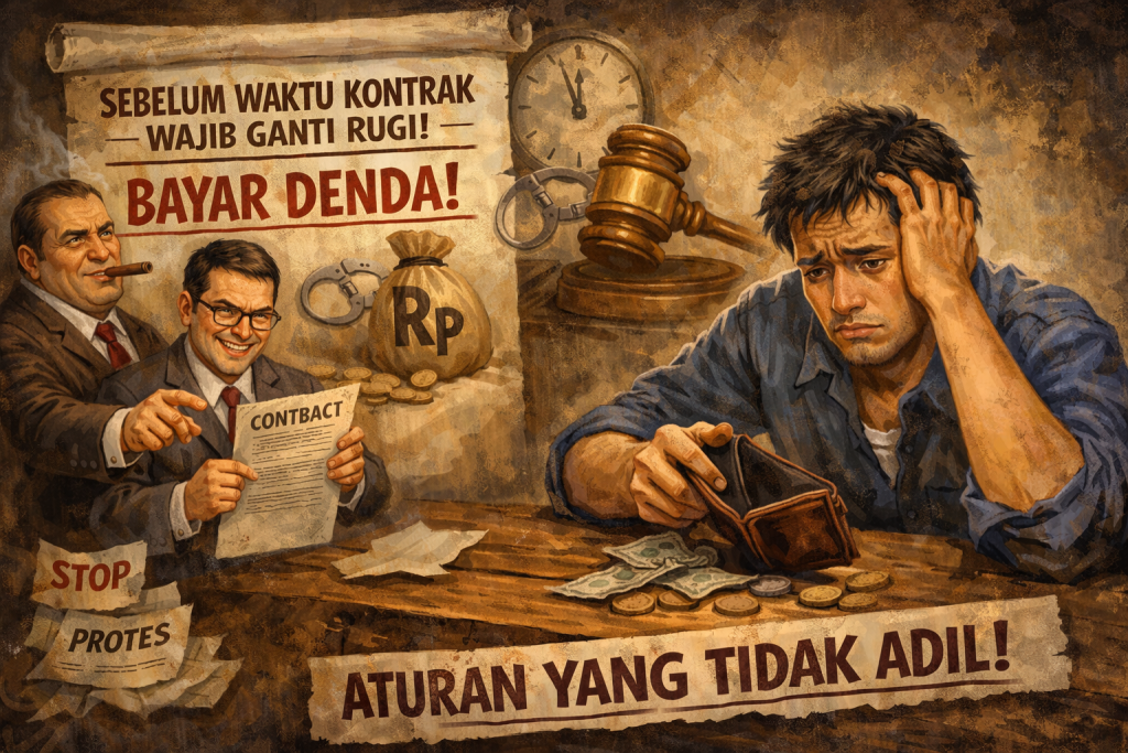 Resain Sebelum Waktu Kontrak Kok Wajib Ganti Rugi, Leonardo Ngadu ke MK