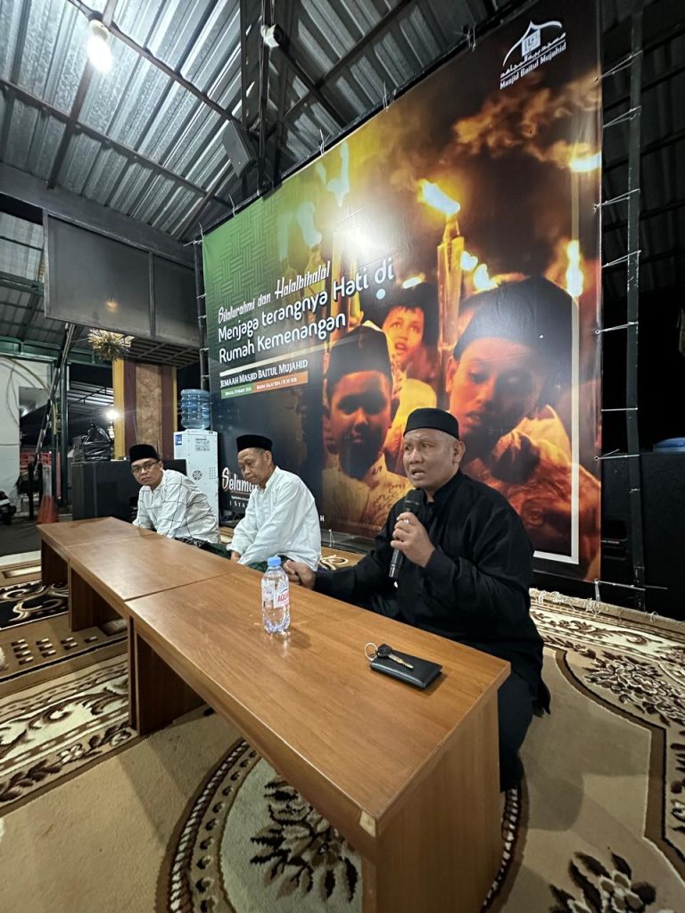 ‎Pererat Ukhuwah, Masjid Baitul Mujahid Patemon Gelar Silaturahmi dan Halalbihalal 1447 H