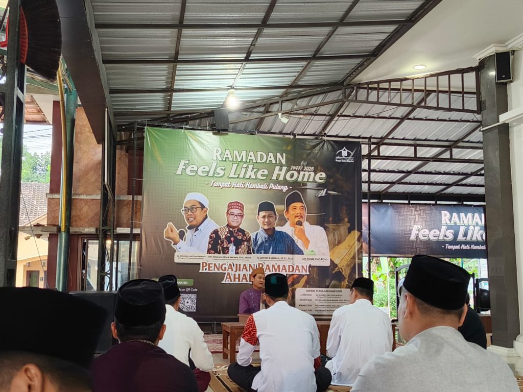 Semarak Ramadan, Masjid Baitul Mujahid Patemon Gelar ‎Pengajian Ahad Sore