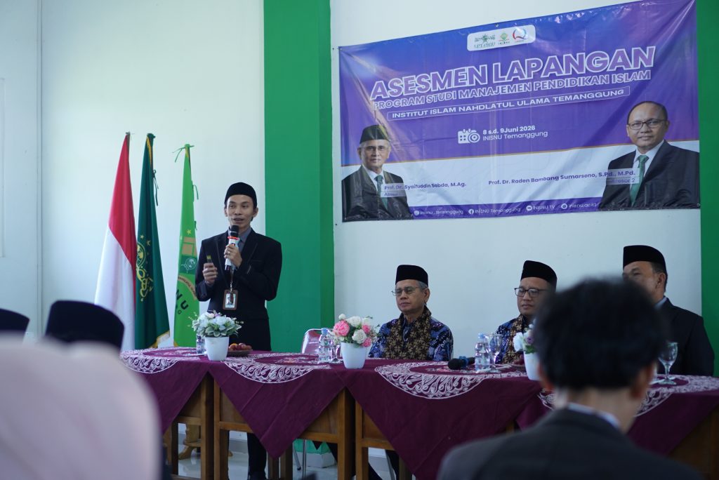 Dihadiri Dua Asesor LAMDIK, Asesmen Lapangan Prodi S1 MPI INISNU Temanggung Resmi Dibuka