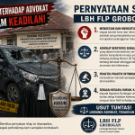 Pernyataan Sikap Lembaga Bantuan Hukum Forum Lintas Pelaku Grobogan  (LBH FLP Grobogan)