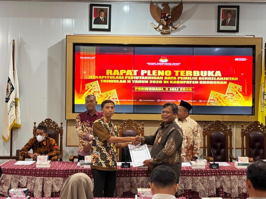 Awasi Pleno PDPB TW II, Masukan Penting Bawaslu Grobogan Ini Jadi Solusi Masalah Tak Berujung Pemutakhiran Data Pemilih