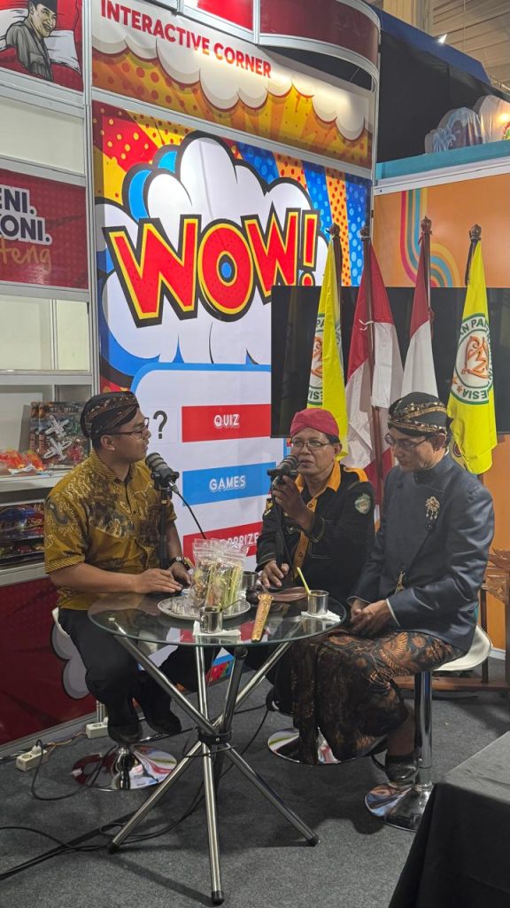 Tak Sekadar Pameran, Ikatan Paritrana Hadirkan Edukasi Budaya Leluhur di Stan Kesbangpol Jateng Fair 2026