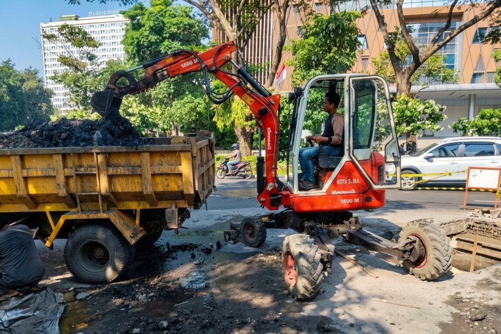 Wali Kota Agustina Antisipasi Genangan di Simpang Lima, DPU Intensifkan Pembersihan Drainase